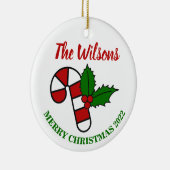 Weihnachtsbrief Keramik Ornament (Rechts)