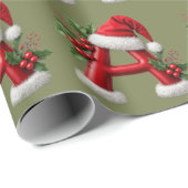 🎅 Weihnachtsbrief Monogramm Dekoration Geschenkid Geschenkpapier (Rolleneckpunkt)