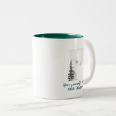 Weihnachtsbrief P Alphabet Kaffee Tasse (VorderseiteRechts)