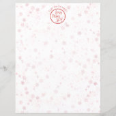 Weihnachtsbrief Persönliche Feiertage Liebe Friede (Vorderseite)