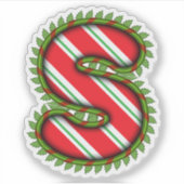 Weihnachtsbrief S Aufkleber (Vorderseite)