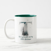 Weihnachtsbrief T Alphabet Kaffee Tasse (Links)