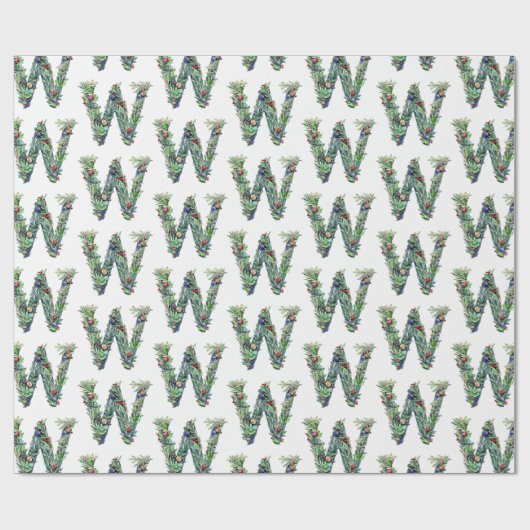 Weihnachtsbrief W Geschenkpapier (Flach)