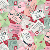 Weihnachtsbriefe an den Weihnachtsmann aus aller W Geschenkpapier