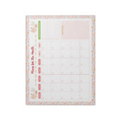 Weihnachtsbriefe an den Weihnachtsmann, um Planer  Notizblock (Rotiert)