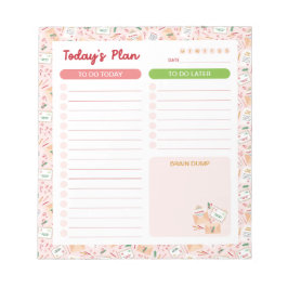 Weihnachtsbriefe an den Weihnachtsmann, um Planer  Notizblock