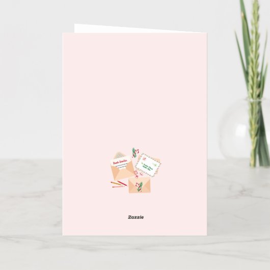 Weihnachtsbriefe & Briefe an den Weihnachtsmann - (Rückseite)