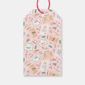 Weihnachtsbriefe & Briefe an den Weihnachtsmann - Geschenkanhänger (Rückseite)