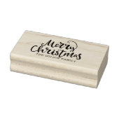Weihnachtsbriefe Calligrafie Frohe Weihnachten Gummistempel (Stempel)