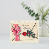 Weihnachtsbriefe! Feiertagspostkarte (Stehend Vorderseite)