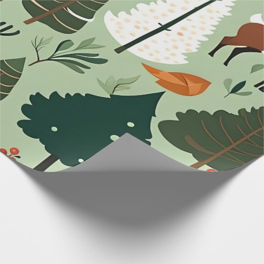 Weihnachtsbriefe Geschenkpapier (Ecke)