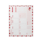 Weihnachtsbriefe wöchentlich zu tun, Planer zu ben Notizblock (Rotiert)