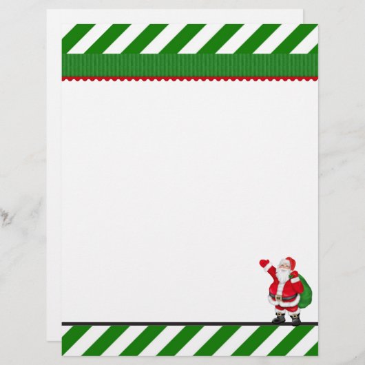 Weihnachtsbriefpapier (Vorne/Hinten)