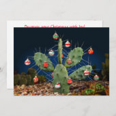 Weihnachtsbrille, Flat, Weihnachtskarte Feiertagskarte (Vorne/Hinten)