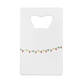 Weihnachtsbrille Geldbeutel Flaschenöffner (Rückseite)