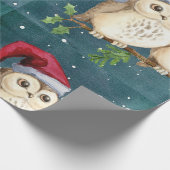 Weihnachtsbrille Geschenkpapier (Ecke)