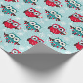 Weihnachtsbrille Geschenkpapier (Ecke)