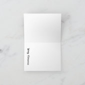 Weihnachtsbrille Karte (Innenseite)