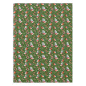 Weihnachtsbrille Muster Tischdecke (Vorderseite)