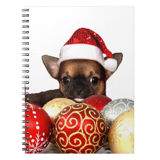 Weihnachtsbrille Notizblock (Vorderseite)