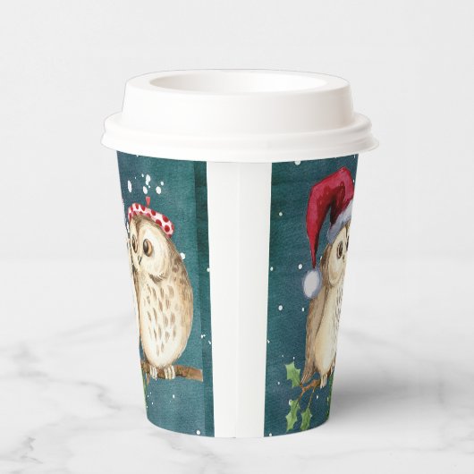 Weihnachtsbrille Pappbecher (Rechts)