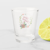 Weihnachtsbrille | Party-Schussbrille Schnapsglas (Rückseite)