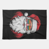 Weihnachtsbrille Pride Weihnachten Pajama Weihnach Geschirrtuch (Horizontal)