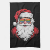 Weihnachtsbrille Pride Weihnachten Pajama Weihnach Geschirrtuch (Vertikal)