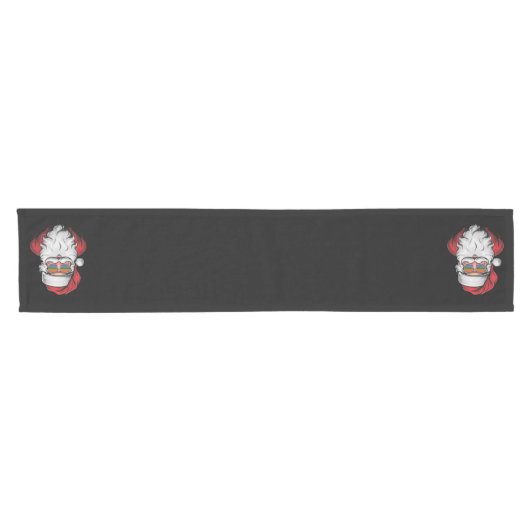 Weihnachtsbrille Pride Weihnachten Pajama Weihnach Kurzer Tischläufer (Horizontal)