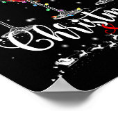 Weihnachtsbrille Weihnachten Weihnachten Weihnacht Poster (Ecke)