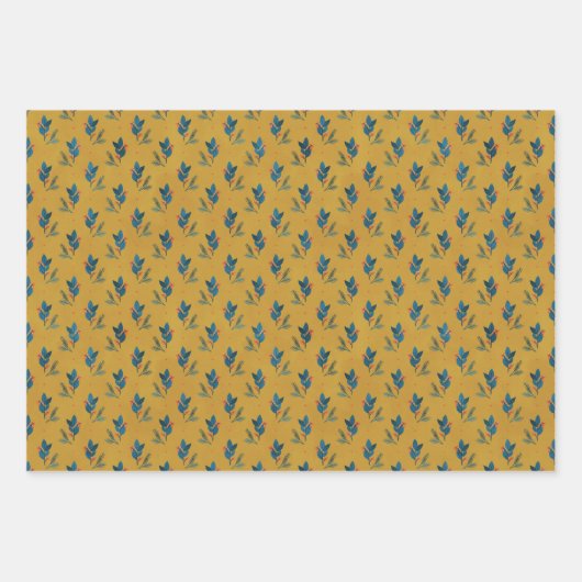 Weihnachtsbrot Geschenkpapier Set (Vorderseite 2)