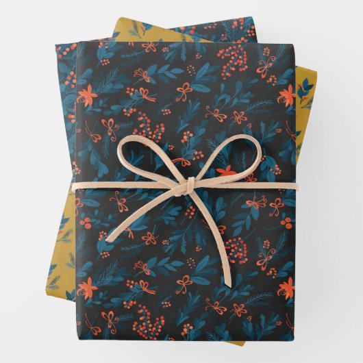 Weihnachtsbrot Geschenkpapier Set (Beispiel)