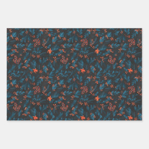 Weihnachtsbrot Geschenkpapier Set