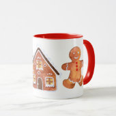 Weihnachtsbrotgeschenk Zwei-Tone-Tasse Tasse (VorderseiteRechts)