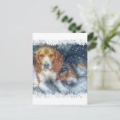 Weihnachtsbrüder Feiertagspostkarte (Stehend Vorderseite)