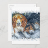 Weihnachtsbrüder Feiertagspostkarte (Vorne/Hinten)