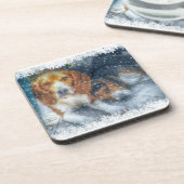 Weihnachtsbrüder Getränkeuntersetzer (Linke Seite)