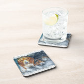 Weihnachtsbrüder Getränkeuntersetzer (Rechte Seite)