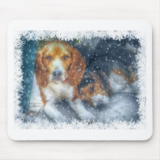 Weihnachtsbrüder Mousepad (Vorne)