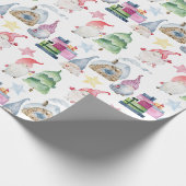 Weihnachtsbrunnen Geschenkpapier (Ecke)