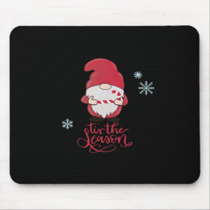 Weihnachtsbrunnen mit Candycane Mousepad