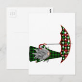 Weihnachtsbrunnen Postkarte (Vorne/Hinten)