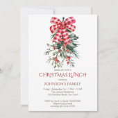 Weihnachtsbrust Einladung (Vorderseite)