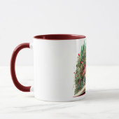 Weihnachtsbuch-Design Tasse (Links)