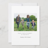 Weihnachtsbuch Foto Christlich Woodland (Rückseite)