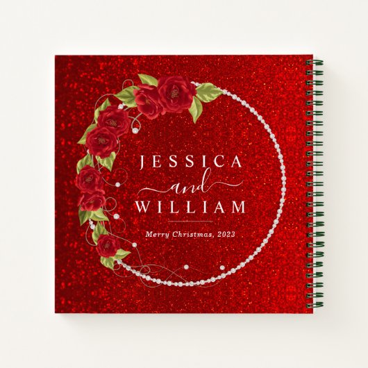 Weihnachtsbuch für die Kunst des Kindes Notizblock (Rückseite)