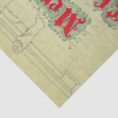 Weihnachtsbuch für Zuckerpflaumen Seidenpapier (Detail)