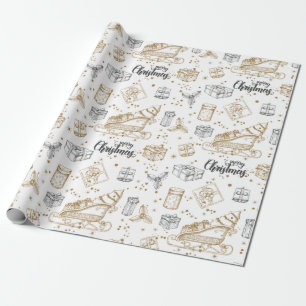 Weihnachtsbuch Geschenkpapier