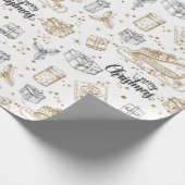 Weihnachtsbuch Geschenkpapier (Ecke)