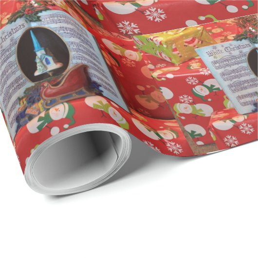 Weihnachtsbuch Geschenkpapier (Rolleneckpunkt)